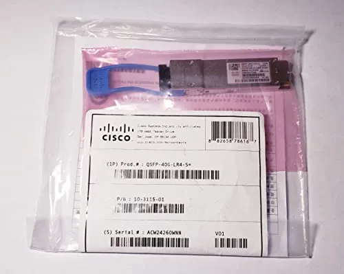 Cisco S-Class QSFP+-Transceivermodul - 40 Gigabit LAN - Transceiver für Hochgeschwindigkeitsnetzwerke, bietet eine maximale Datenübertragungsrate von 40 Gbit/s für optimale Leistung und Zuverlässigkeit.