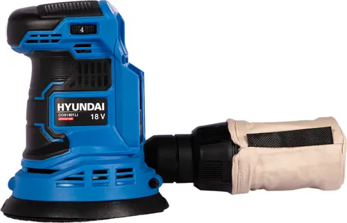 HYUNDAI Akku-Exzenterschleifer COS1801LI, (18V, OHNE Akku und OHNE Ladegerät)