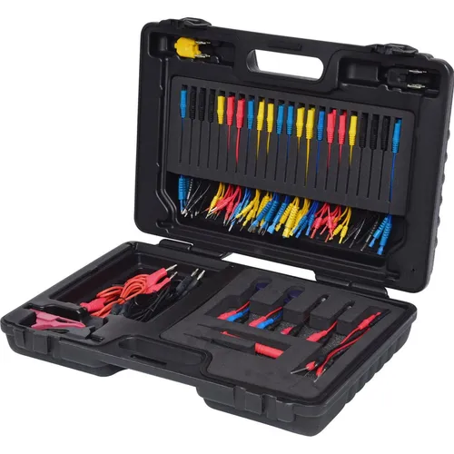 KS Tools 150.0950 12/24V Master Diagnose Prüf- und Mess-Kabel-Satz, 92-tlg. - Werkzeugkoffer mit 92 Teilen, ideal für präzise Diagnosen und Messungen in der Werkstatt, sorgt für optimale Qualität und Haltbarkeit.