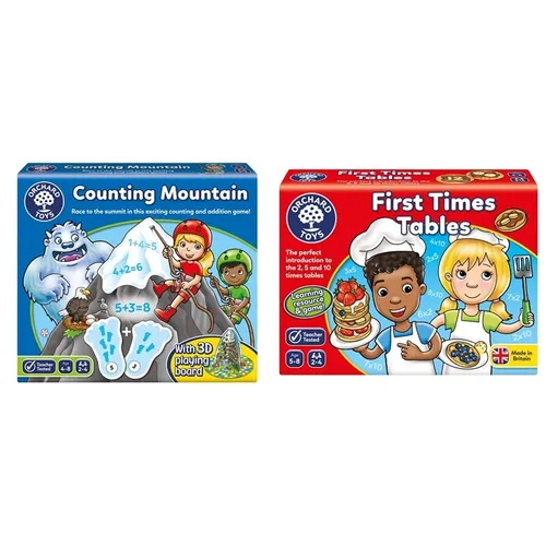 Orchard Toys Counting Mountain Game, Educational Maths Game, Develops Counting a