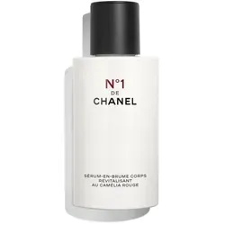 Chanel N°1 Serum-in-Mist Körper Revitalisierungs-Spray 140ml - Ganzkörperpflege mit über 90% natürlichen Wirkstoffen, revitalisiert die Haut und fördert ihre Jugendlichkeit. Praktisches Spray für ein leichtes, nicht öliges Hautgefühl.