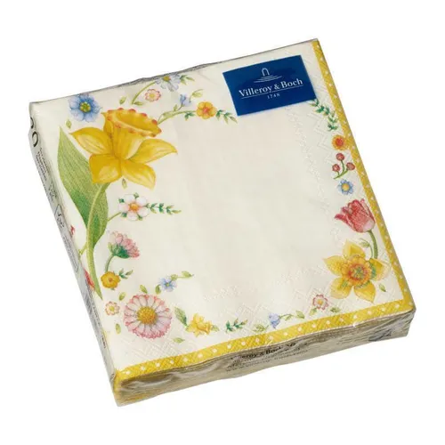 Villeroy & Boch Oster Accessoires Serviette Cocktail Osterblüten 20 Stück 25x25 cm Oster Accessoires 3590720027