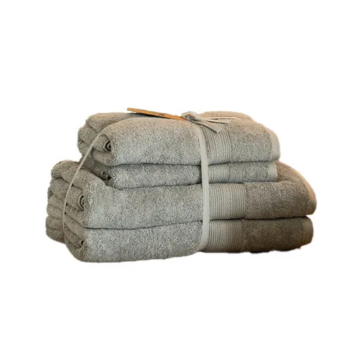 HOME DELUXE Handtuch Set SOFT, Baumwolle (4-St), ultraweich & schnell trocknend, Badehandtuch, Handtücher