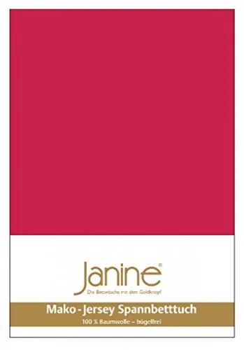 Janine Spannbetttuch 5007 Mako Jersey von Janine