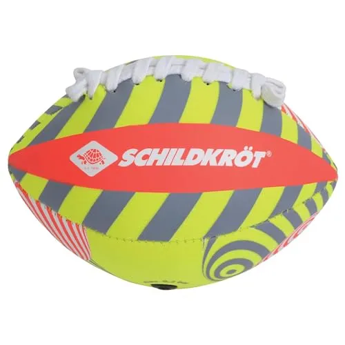 Schildkröt® Neopren Mini American Football, Größe 2, 16 x 10 cm, griffige Textile Oberfläche, salzwasserfest, ideal für kleine Kinderhände, 970346