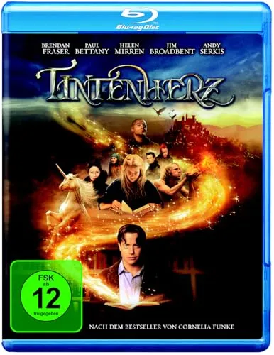 Tintenherz [Blu-ray] - Fantasy-Film für die ganze Familie, spannend und fantasievoll, freigegeben ab 12 Jahren.