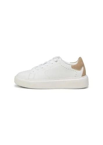 Marc O'Polo Sneaker aus edlem Rindleder in Weiß (Größe 39 EU) - Stylisher Sneaker aus hochwertigem Rindleder, ideal für den Alltag. Bequem und atmungsaktiv, bietet er perfekten Tragekomfort und eine schicke Optik.