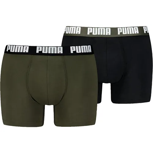 Puma Basic Boxer 2P - grün von PUMA