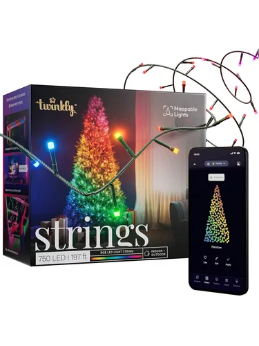Twinkly Strings Multicolor RGB 750 LEDs | 60 m von Twinkly