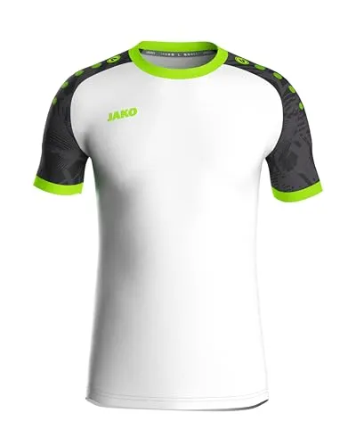 JAKO Iconic Trikot Unisex - Nachhaltiges Sport Shirt Kurzarm aus 100% recyceltem Polyester, Feuchtigkeitstransportierend