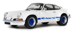Porsche 911 RSR 1973 White Blue 1/18 - S1801119 SOLIDO - Detailgetreues Modellauto im Maßstab 1/18, ideal für Sammler und Liebhaber. Perfekte Nachbildung des klassischen Porsche mit hochwertiger Verarbeitung.