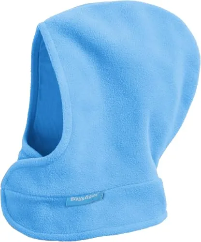 Playshoes Unisex Kinder Fleece-Schlupfmütze Winter-Mütze, aquablau, 51/53cm