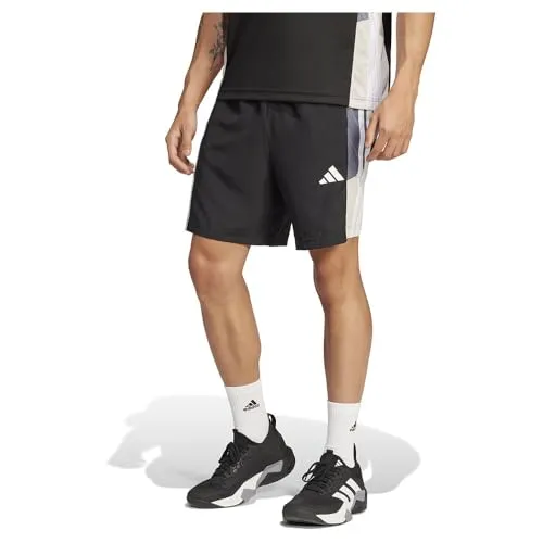 adidas Herren Train Essentials Seasonal Colorblock Shorts, Schwarz, 3XL