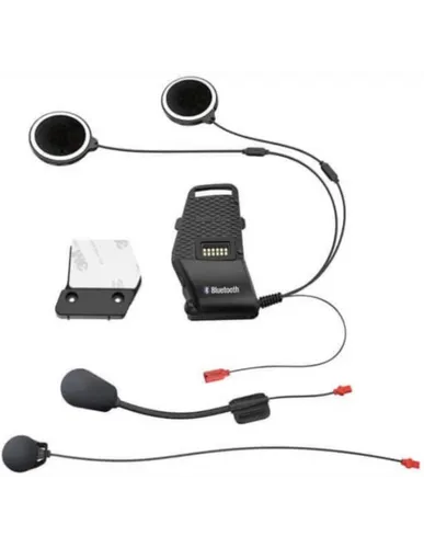 Sena 10S Montagekit - Schwarz - Motorrad-Headsets, ideales Einbaukit zur sicheren Fixierung Ihres Sena 10S im Helm für optimale Funktionalität.