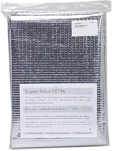 Söhngen Rettungsdecke Super-Sirius Extra 200x150cm