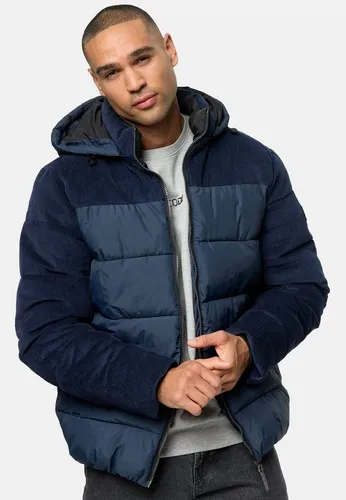 Indicode Steppjacke Herren INLockly Herrenjacke Daunen-Optik