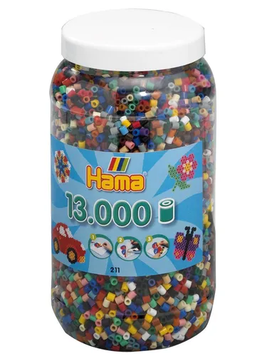 Hama Ironing beads in Pot-Mix 13000 pcs