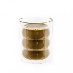 Mulex 2 Tlg. Espressogläser Latte Macchiato Gläser Dopplewandig Gläser-Set 200 ml
