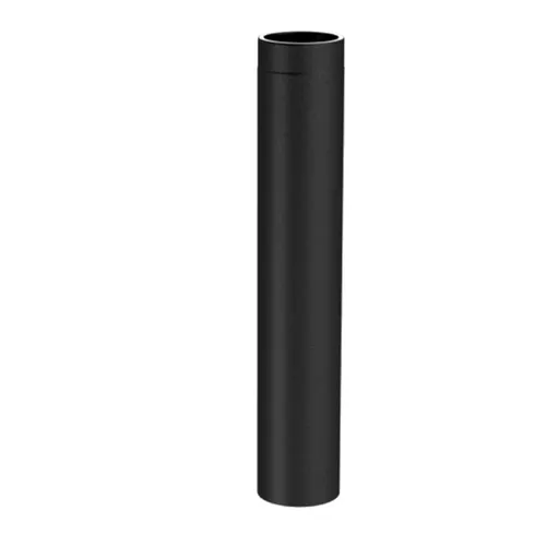 Jeremias Ofenrohr 15-ISO013150 - Doppelwandiges Ofenrohr aus Edelstahl, 1000 mm lang, ideal für Kaminöfen. Mit keramischer Isolierung und hitzefestem Senothermlack, temperaturbeständig bis 450 °C, reduziert Abstand zu brennbaren Bauteilen.