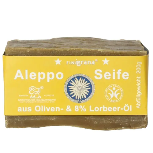 Finigrana Alepposeife 8% Lorbeeröl   200 g