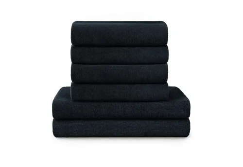Blumtal Handtuch Set Premium 6-TLG. - 100% Baumwolle - Handtuch-Set aus 100% Baumwolle, Oeko-TEX zertifiziert und besonders weich. Ideal für jedes Badezimmer, mit praktischen Aufhängeschlaufen und großer Farbauswahl.