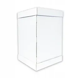 Kuchenkarton Tortenkarton Transportkarton 30x30x45 cm – stabil und lebensmittelsicher