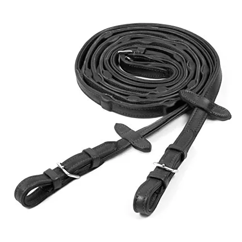 Schockemöhle Durasoft Grip Reins Full Size Black