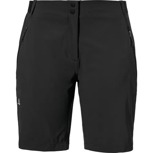 Schöffel Damen Shorts Style Blaustein WMS - Leichte Wanderhose aus recyceltem Material mit 4-Wege-Stretch für optimale Bewegungsfreiheit. Schnell trocknend und ideal für Outdoor-Abenteuer.