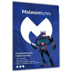 Malwarebytes Premium 2026, 5 Geräte - 1 Jahr, Download