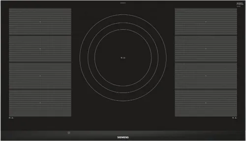 Siemens EX975LVV1E iQ700 Induktionskochfeld 90 cm - Induktionskochfeld mit 5 Kochzonen, Touch-Bedienung und edlem Glaskeramik-Design für präzises Kochen und modernes Ambiente in Ihrer Küche.