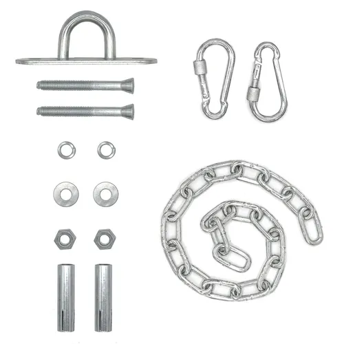 230kg Hängesessel Kette mit Deckenhaken - 66cm Aufhängung für Boxsack Hängematte