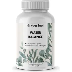 Water Balance Komplex - 180 vegane Kapseln zur Unterstützung der Wasserbalance - Hochdosierte Kapseln mit pflanzlichen Extrakten für eine optimale Wasserbalance. Ideal für die tägliche Anwendung, laborgeprüfte Qualität aus Deutschland.