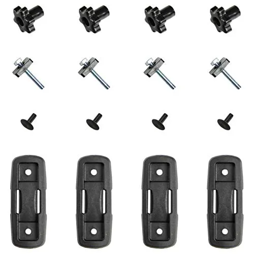 G3 Universaler 20-23 mm T-NUT Adapter Aluminium-Dachträger 4 Stücke komplette