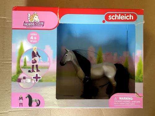 Schleich HORSE CLUB SB Starter Set - Sofia Dusty, kreatives Spielzeug für Pferdefans ab 3 Jahren