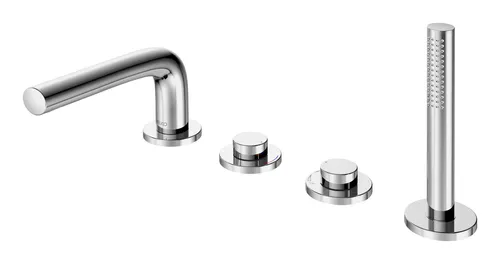 Edition 400 Wannenmischer 4-Loch 220 mm verchromt von KEUCO