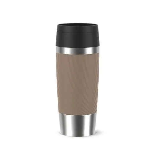 Emsa Thermobecher Travel Mug Classic Twist, 0,36 Liter - Der Emsa Travel Mug Classic Twist verbindet Funktionalität mit modernem Design. Auslaufsicher, mit 360°-Trinköffnung und innovativem Deckelsystem, ideal für unterwegs.