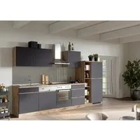 Held Möbel Küchenzeile Turin 330 cm mit E-Geräten