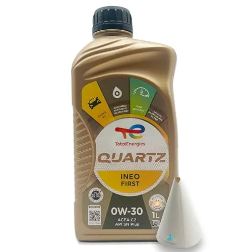 L Total Quartz Ineo First 0W-30 | passend für | PSA B71 2312 | PSA B71 2302 | 1 Liter | Motoröl | Motorenöl | mit Trichter | weitere Empfehlungen siehe Artikelbeschreibung 1