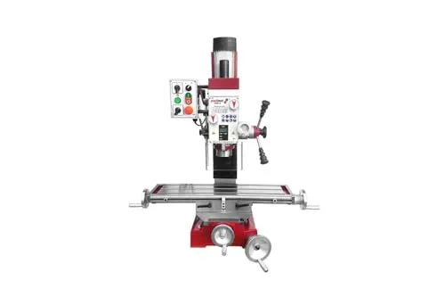 Bohr-Fräsmaschine F400-G mit Ölbad-Schaltgetriebe von paulimot
