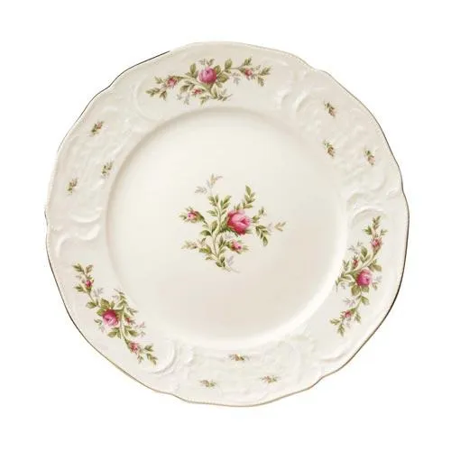 Rosenthal Sanssouci Elfenbein Moosrose Platzteller 31 cm