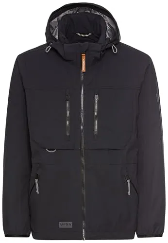 camel active Funktionsjacke mit abnehmbarer Kapuze - Blau, Größe 56 - Wasserdichte und atmungsaktive Funktionsjacke mit abnehmbarer Kapuze, perfekt für aktive Tage im Freien. Ideal für Frühjahr/Sommer 25.