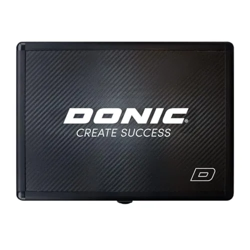 Donic Doppel Alukoffer/Tischtennis Schlägerkoffer