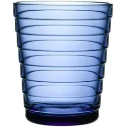 Iittala Aino Aalto Trinkglas 22cl 2er Set Ultramarinblau von Iittala