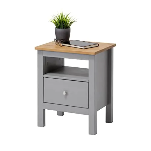 hagge home Skandinavischer Holz Beistelltisch 45x37 cm von hagge home