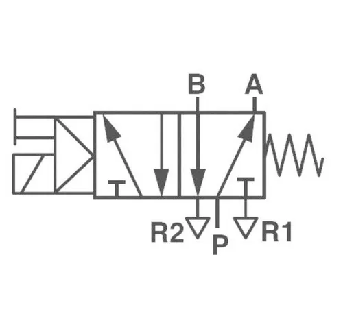 IMI NORGREN Druckluftgeräte-Set mit Pneumatik-Ventil V51B517A-A213J 24 V - Druckluftgeräte für präzise Anwendungen, IP 65 Schutzart und 100% Einschaltdauer, ideal für industrielle Nutzung.