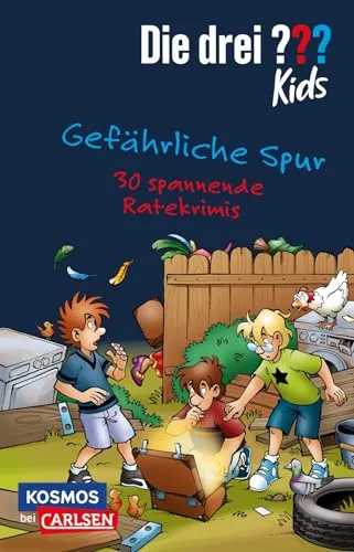 Die drei ??? Kids: Gefährliche Spur. 30 spannende Ratekrimis!: Kurze Detektivgeschichten für Leseanfänger*innen ab 8 Jahren