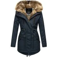 Navahoo Damen Winterjacke Diamond – Warm & Stilvoll mit Teddyfell - Die Navahoo Damen Winterjacke Diamond bietet kuschelige Wärme durch Teddyfell-Innenfutter und eine elegante Optik mit goldenen Details. Ideal für kalte Tage, schützt sie zuverlässig und setzt modische Akzente.