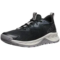 KEEN Herren Versacore Speed Wanderschuh, Black/Steel Grey, 44.5 EU - Wanderschuhe mit hervorragender Belüftung und KEEN.AllTERRAIN GummiAußensohle für optimale Traktion in jedem Gelände. Ideal für Abenteuer und lange Wanderungen.
