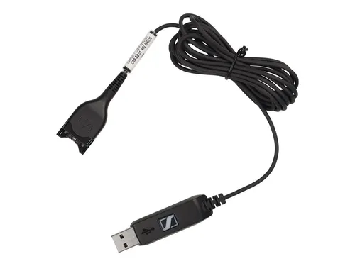 EPOS | SENNHEISER USB-ED 01 Headset-Kabel - Freisprechanlagen, 2.2 m langes USB-Kabel mit EasyDisconnect für optimale Flexibilität und Nutzung mit Sennheiser Headsets.