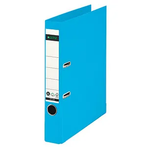 LEITZ 1008 Ordner hellblau Karton 5,2 cm DIN A4, 1 St. mit Prämie nach Registrierung